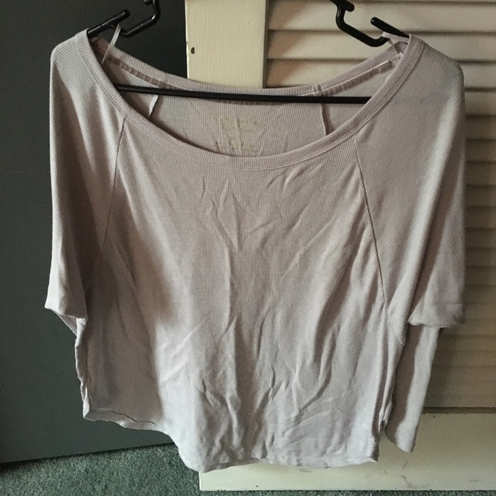 American Eagle Outfitters 3/4 length knit tee